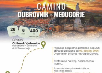 Bratovština svetog Jakova poziva na otvaranje Camina Dubrovnik-Međugorje: Prijave u tijeku!