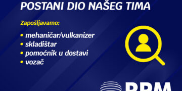 RPM GLOB TRADE d.o.o. raspisuje natječaj za više radnih mjesta