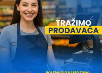Trgovačko društvo FIS d.o.o. raspisuje oglas za posao za potrebe prodajnog centra u Ljubuškom
