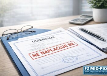 Ukida se plaćanje naknade za izdavanja uvjerenja/potvrda Federalnog zavoda MIO/PIO