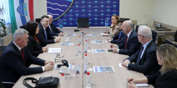 Četiri predsjednika županijskih Vlada s otpravnikom poslova u Veleposlanstvu SAD-a