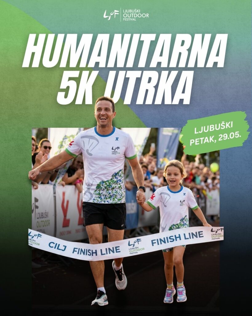 Humanitarna 5K utrka na Ljubuški Outdoor Festivalu – Trčimo za one koji nas inspiriraju