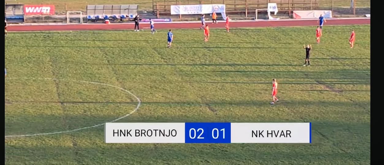 HNK Brotnjo: Pobjeda protiv NK Hvar na Barama HNK Brotnjo: Pobjeda protiv NK Hvar na Barama