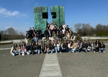 Učenici devetih razreda iz Brotnja na terenskoj nastavi u Vukovaru