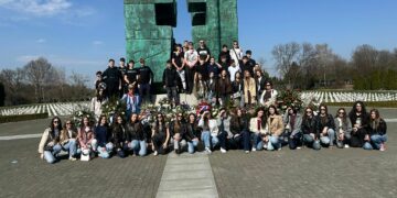 Učenici devetih razreda iz Brotnja na terenskoj nastavi u Vukovaru