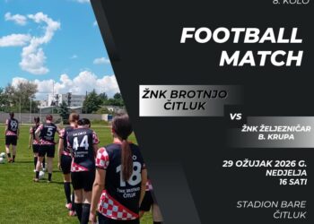 Povratak na teren: ŽNK Brotnjo u nedjelju dočekuje ŽNK Željezničar