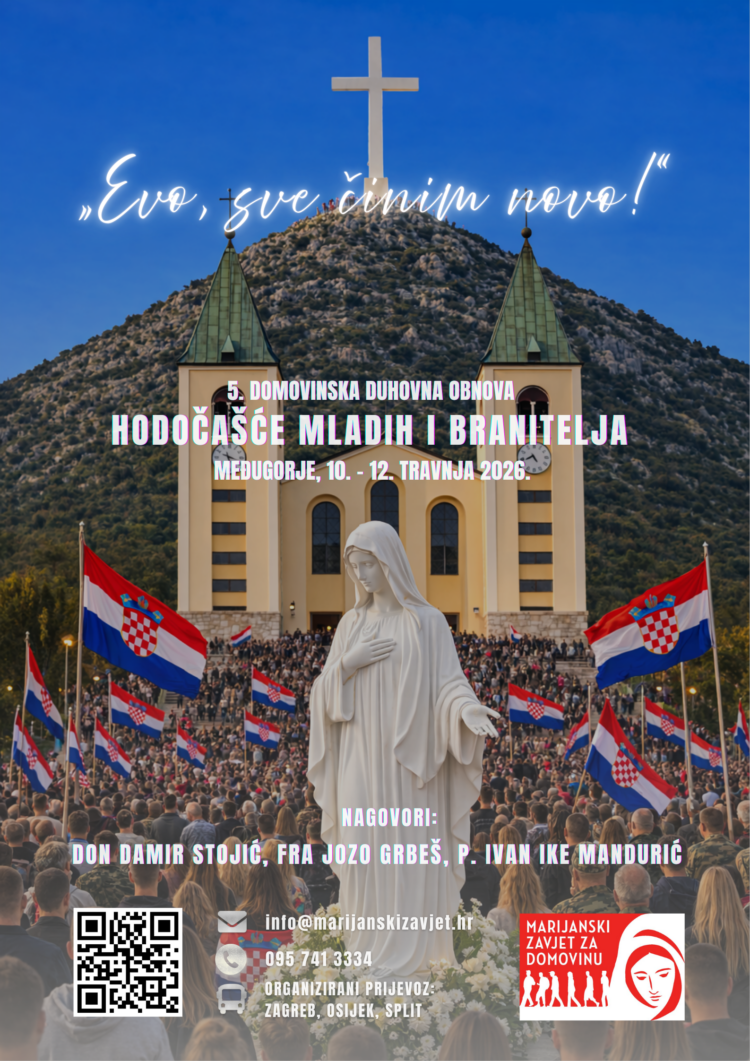 Najava: 5. Domovinska duhovna obnova – „Evo me, mene pošalji!“