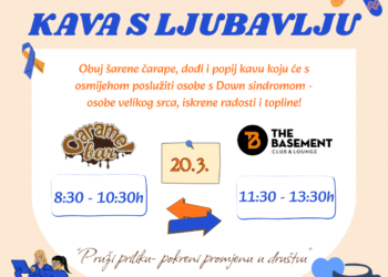 Kava s ljubavlju: Ustanova Sveti Josip Radnik u petak obilježava Svjetski dan osoba s Down sindromom