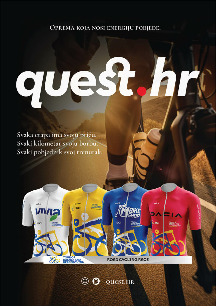 Boje pobjede: Dresovi koji će ispisati povijest prvog izdanja Tour of Bosnia and Herzegovina
