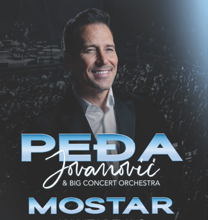 Do 10. ožujka niže cijene ulaznice za koncertni spektakl Peđe Jovanovića u Mostaru