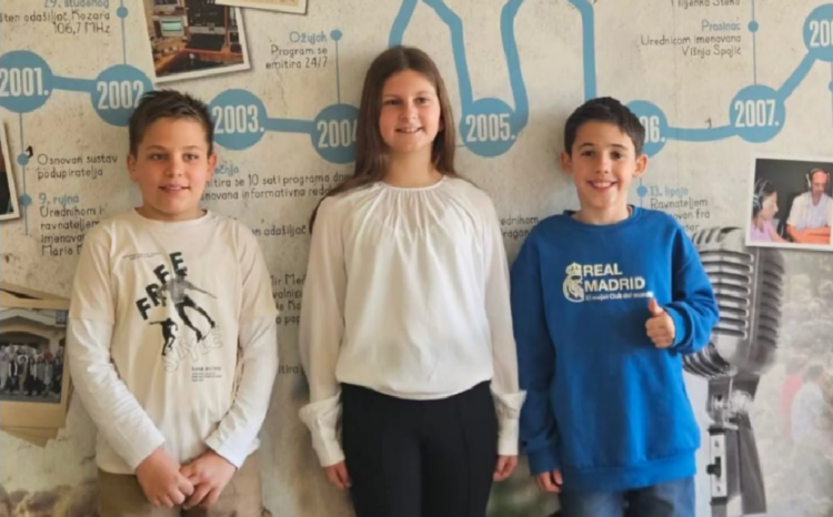 Mladi talentirani članovi Karate kluba Brotnjo Hercegovina gostovali u emisiji Kocka vedrine