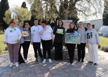 Povodom Međunarodnog dana sreće HT Eronet posjetio Udrugu Vedri osmijeh