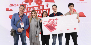 Učenici Gimnazije Mostar osvojili prvo mjesto na regionalnom natjecanju u izradi mobilnih aplikacija u Banjoj Luci