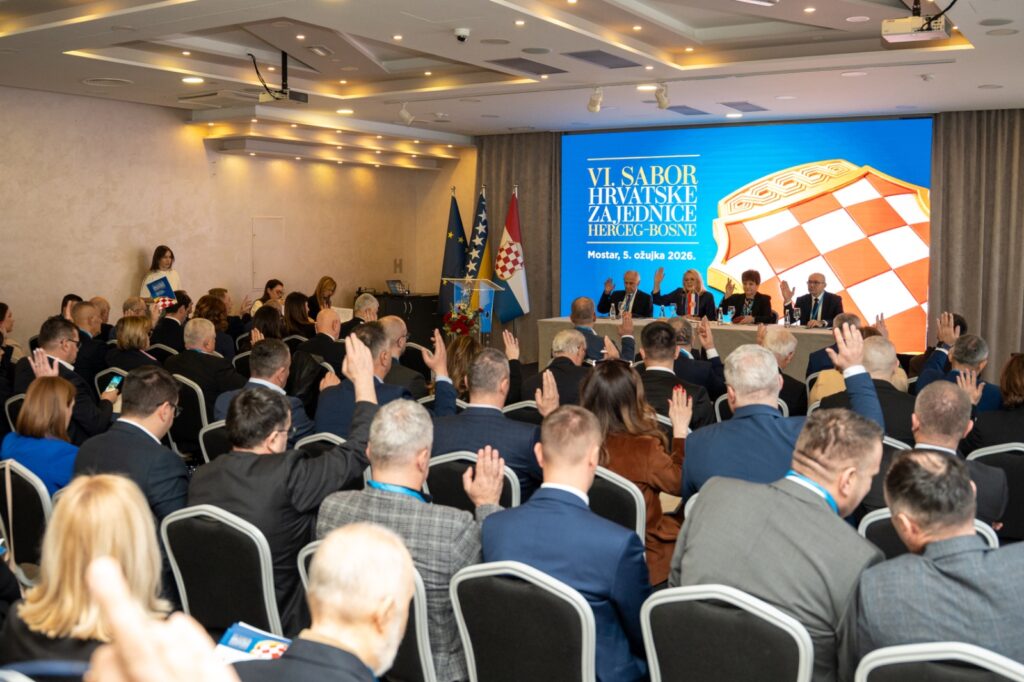 Održano VI. zasjedanje Sabora Hrvatske zajednice Herceg-Bosne: Očuvanje identiteta i legitimna zastupljenost hrvatskoga naroda u BiH trajni politički prioriteti
