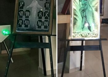 Bijakovići: Postavljena izložba „Križni put i Uskrsnuće“ Mate Ljubičića