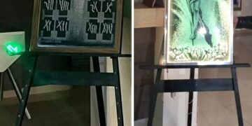 Bijakovići: Postavljena izložba „Križni put i Uskrsnuće“ Mate Ljubičića