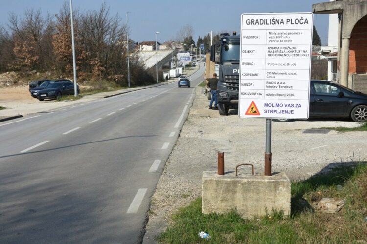 Službeno započeli radovi na izgradnji rotora u Čitluku