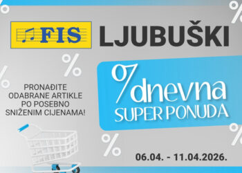 Sedmodnevna super ponuda prodajnog centra FIS Ljubuški – kupujte i štedite