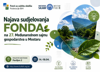 Zelena tranzicija i nove prilike: Sudjelovanje Fonda za zaštitu okoliša Federacije BiH na 27. Međunarodnom sajmu gospodarstva u Mostaru