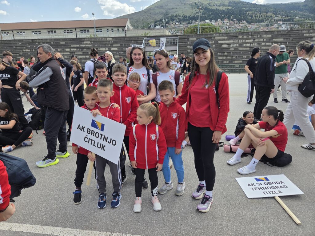 Atletski klub Brotnjo: Uspjeh na Međunarodnom atletskom mitingu i u 1. kolu Lige Hercegovine