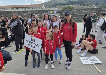 Atletski klub Brotnjo: Uspjeh na Međunarodnom atletskom mitingu i u 1. kolu Lige Hercegovine