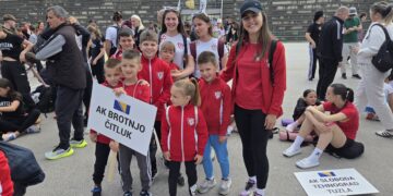 Atletski klub Brotnjo: Uspjeh na Međunarodnom atletskom mitingu i u 1. kolu Lige Hercegovine