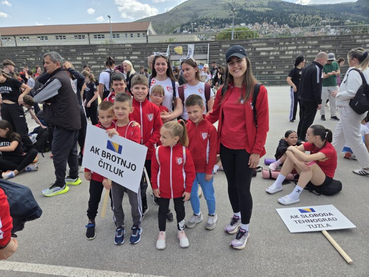 Atletski klub Brotnjo: Uspjeh na Međunarodnom atletskom mitingu i u 1. kolu Lige Hercegovine