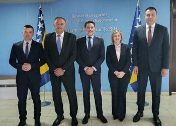 Američki izaslanik za energetiku Joshua Volz u posjetu Domu naroda Parlamenta Federacije BiH