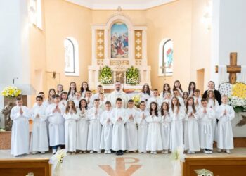 ŽUPA ČERIN Svečano proslavljen sakrament Prve svete pričesti