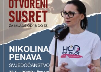 Otvoreni susret zajednice „Očevo srce“ s gošćom Nikolinom Penavom