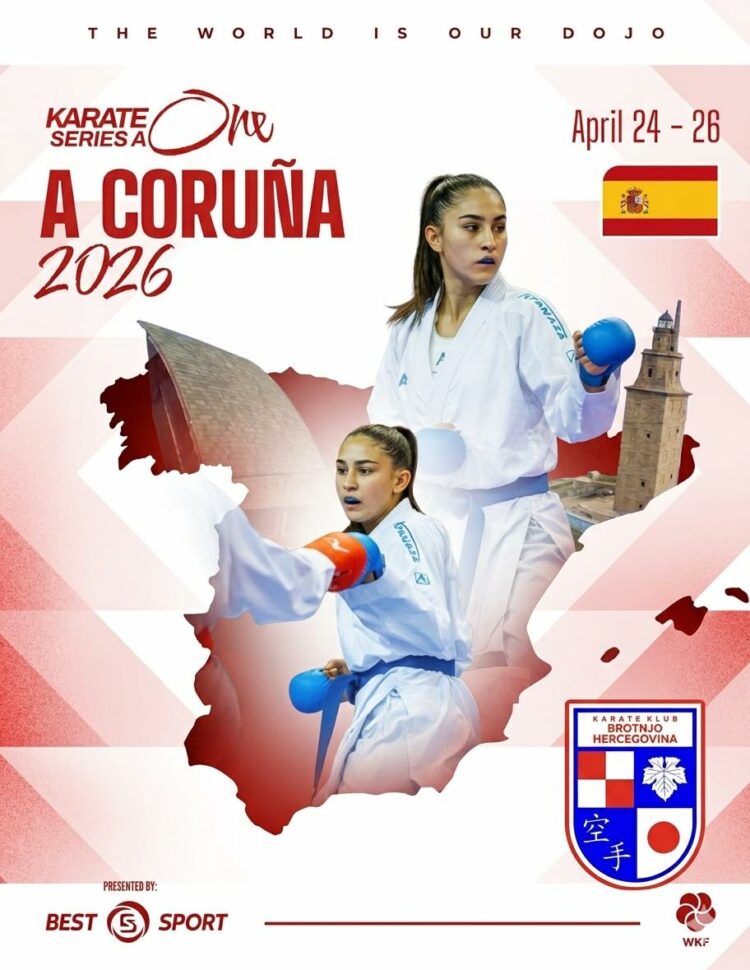 Patricija Prga nastupa na prestižnoj “Karate Serie A” u španjolskoj A Coruñi