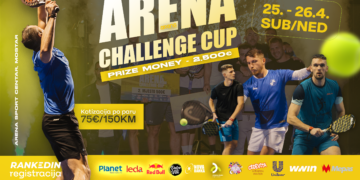 Arena Challenge Cup okuplja desetine igrača i donosi prvi ženski padel turnir u Mostaru
