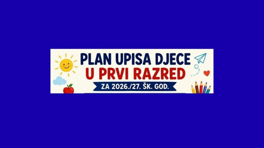 OŠ fra Didaka Buntića: Počinje upis prvašića - Donosimo raspored i važne informacije