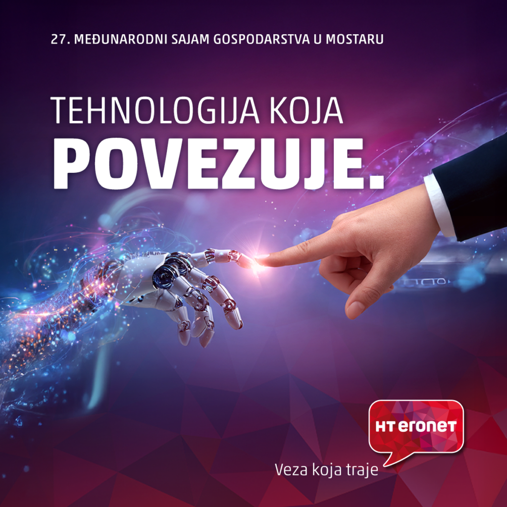 HT Eronet na Međunarodnom sajmu gospodarstva Mostar 2026: Tehnologija koja povezuje