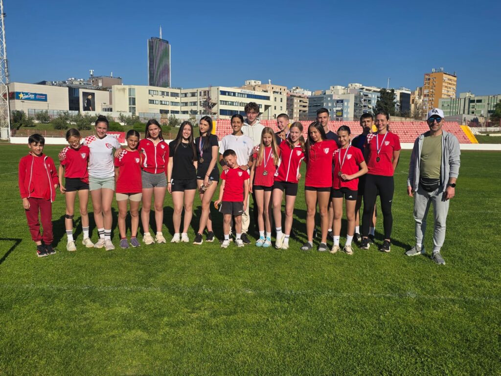 Članovi Atletskog kluba Brotnjo uspješni na Uskrsnom mitingu