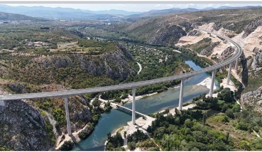 Zbog radova na mostu Hercegovina zatvorena traka prema Bijači