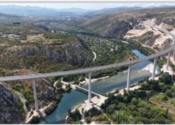 Zbog radova na mostu Hercegovina zatvorena traka prema Bijači