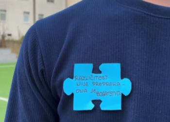 (VIDEO) Učenici OŠ Čerin obilježili Svjetski dan svjesnosti o autizmu