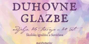 Najava: Humanitarni koncert duhovne glazbe u nedjelju 26. travnja