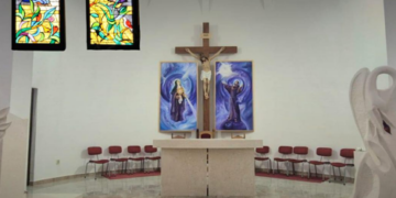 Župa Čerin: Blagoslov oltara i vitraja u Donjoj Blatnici