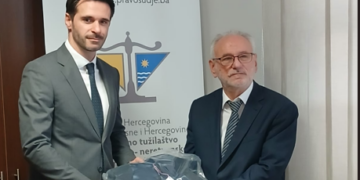 Sastanak glavnog tužitelja HNŽ-a i federalnog ministra pravde FBiH Vedrana Škobića