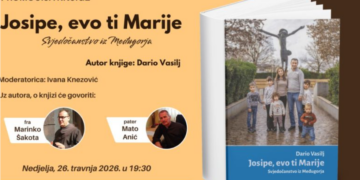 Promocija knjige “Josipe, evo ti Marije” autora Darija Vasilja u Međugorju