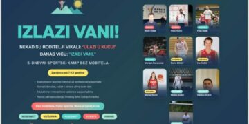 Sportsko-edukativni kamp za djecu “Izlazi vani”