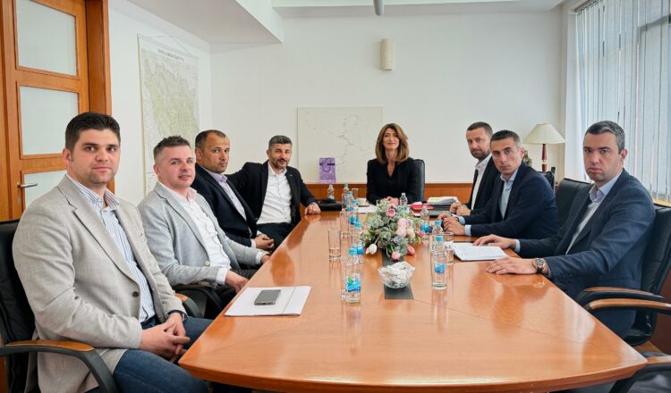 Predstavnici Udruge gospodarstvenika Brotnjo na radnom sastanku s ministricom Andrijanom Katić