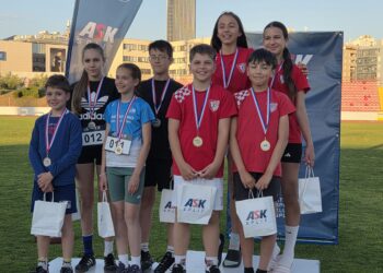 Dominacija Atletskog kluba Brotnjo u Splitu: Niz medalja u jakoj konkurenciji
