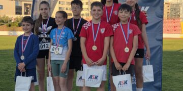 Dominacija Atletskog kluba Brotnjo u Splitu: Niz medalja u jakoj konkurenciji