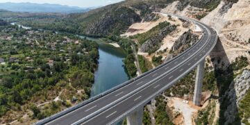 Zbog radova na mostu Hercegovina na autocesti A-1 zatvorena vozna traka