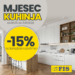 Mjesec kuhinja u FIS-u: Do kraja svibnja u svim FIS centrima traje sniženje od 15% na kompletan asortiman kuhinja