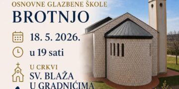 Završni koncert Osnovne glazbene škole Brotnjo