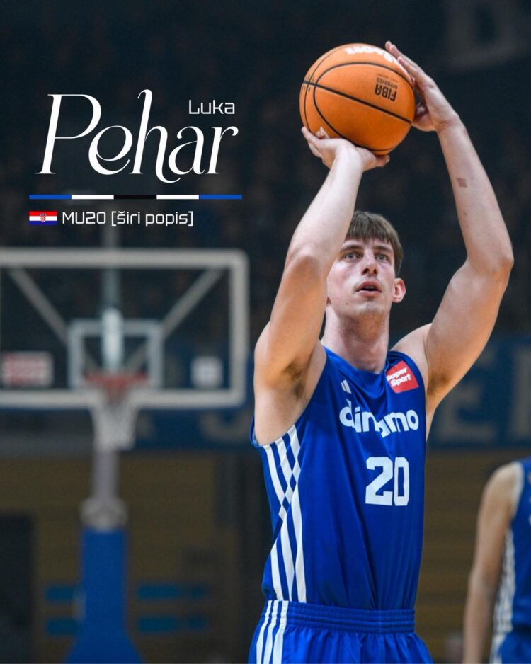 Brotnjak Luka Pehar na širem popisu MU20 reprezentacije Hrvatske